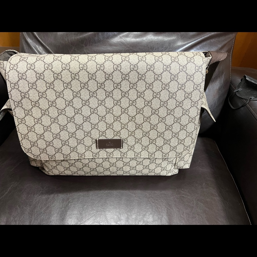Gucci diaper bag